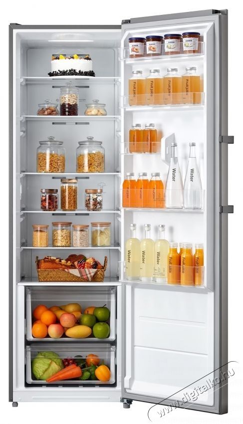 Tesla RS3600FMX Hűtőszekr&eacute;ny, 362 l, E energiaoszt&aacute;ly, Total No Frost, LED kijelző, elektronikus vez&eacute;rl&eacute;s, ford&iacute;that&oacute; ajt&oacute;, M 185 cm, Inox Konyhai term&eacute;kek - Hűtő, fagyaszt&oacute; (szabadon&aacute;ll&oacute;) - Alulfagyaszt&oacute;s kombin&aacute;lt hűtő - 535798