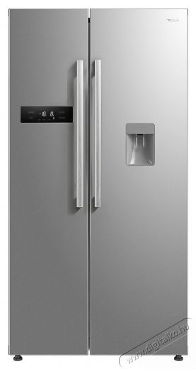Tesla RB5201FMXE Side by side hűtőszekr&eacute;ny, 535 l, E energiaoszt&aacute;ly, Total No Frost, v&iacute;zadagol&oacute;, LED kijelző, H 177 cm, Inox Konyhai term&eacute;kek - Hűtő, fagyaszt&oacute; (szabadon&aacute;ll&oacute;) - Amerikai t&iacute;pus&uacute; Side By Side hűtő - 535802