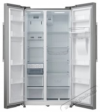 Tesla RB5201FMXE Side by side hűtőszekr&eacute;ny, 535 l, E energiaoszt&aacute;ly, Total No Frost, v&iacute;zadagol&oacute;, LED kijelző, H 177 cm, Inox Konyhai term&eacute;kek - Hűtő, fagyaszt&oacute; (szabadon&aacute;ll&oacute;) - Amerikai t&iacute;pus&uacute; Side By Side hűtő - 535802
