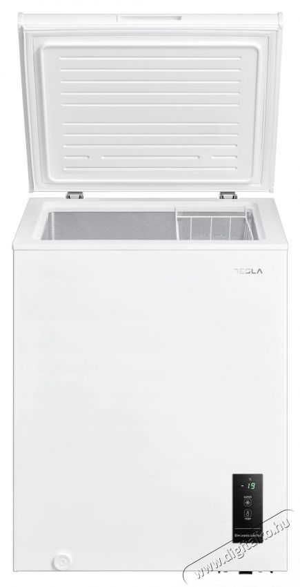 Tesla Tesla RH1000ME Fagyaszt&oacute;l&aacute;da, 99 l, E energiaoszt&aacute;ly, Hűtő funkci&oacute;, Elektronikus vez&eacute;rl&eacute;s, M 85 cm, Feh&eacute;r Konyhai term&eacute;kek - Hűtő, fagyaszt&oacute; (szabadon&aacute;ll&oacute;) - Fagyaszt&oacute;l&aacute;da - 540520