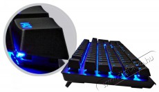 Tesoro GRAM MX One - Cherry billentyűzet - kék Iroda és számítástechnika - Billentyűzet / billentyűzet szett - Vezetékes - 380955