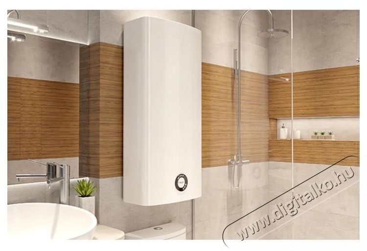 Tesy BelliSlimo Lite Elektromos v&iacute;zmeleg&iacute;tő, 80 liter, 1200 W, 8 bar, Dupla tart&aacute;ly, Megford&iacute;that&oacute;, Feh&eacute;r H&aacute;ztart&aacute;s / Otthon / K&uuml;lt&eacute;r - V&iacute;zmeleg&iacute;tő / bojler / t&aacute;rol&oacute; - Bojler / melegv&iacute;z t&aacute;rol&oacute; - 533846