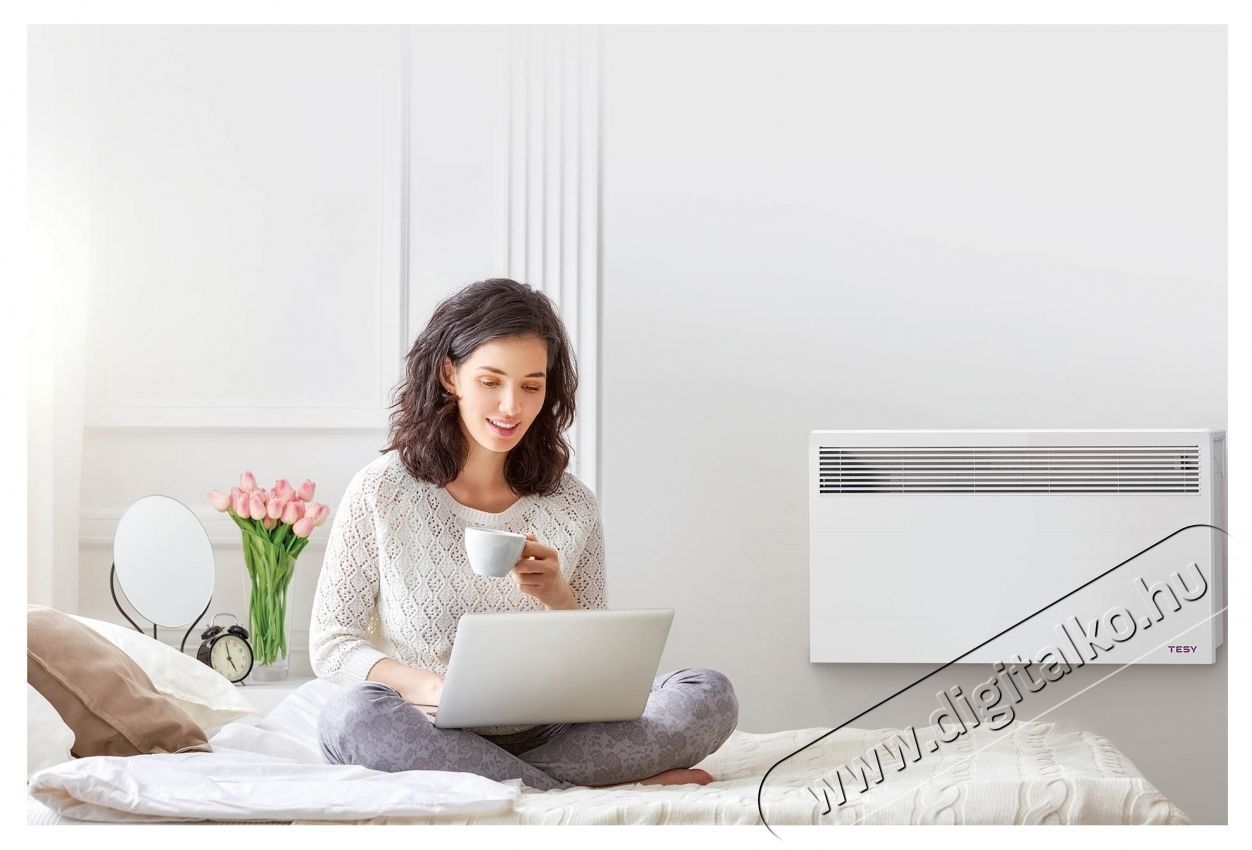 Tesy CN 051 300 EI CLOUD AS W LivEco Cloud fali konvektor, 3000W, internet vez&eacute;rl&eacute;s, myTesy alkalmaz&aacute;s, AIRSAFE funkci&oacute; H&aacute;ztart&aacute;s / Otthon / K&uuml;lt&eacute;r - Fűt&eacute;s - Konvektor - 537469