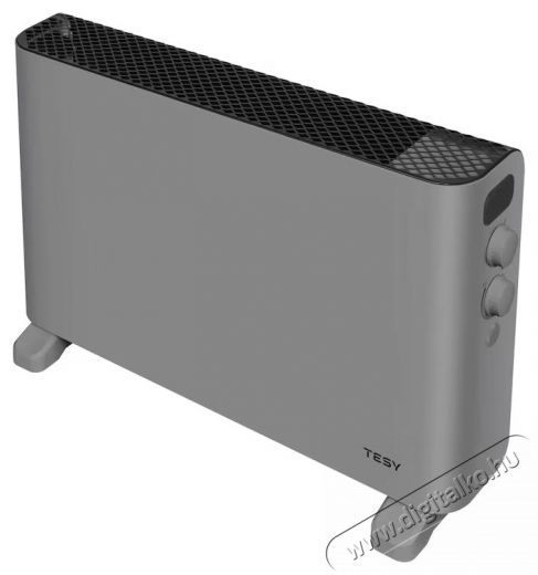 Tesy CN 207 ZF G Padl&oacute;konvektor, 4 fűt&eacute;si be&aacute;ll&iacute;t&aacute;si lehetős&eacute;g: 1000/2000 W + ventil&aacute;tor, Termoszt&aacute;t, Turb&oacute; funkci&oacute;, Sz&uuml;rke H&aacute;ztart&aacute;s / Otthon / K&uuml;lt&eacute;r - Fűt&eacute;s - Konvektor - 537489