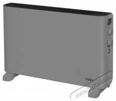Tesy CN 207 ZF G Padl&oacute;konvektor, 4 fűt&eacute;si be&aacute;ll&iacute;t&aacute;si lehetős&eacute;g: 1000/2000 W + ventil&aacute;tor, Termoszt&aacute;t, Turb&oacute; funkci&oacute;, Sz&uuml;rke H&aacute;ztart&aacute;s / Otthon / K&uuml;lt&eacute;r - Fűt&eacute;s - Konvektor - 537489