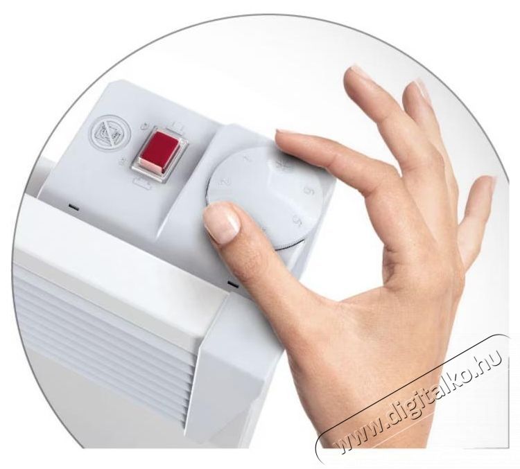 Tesy HeatEco CN03150MIS F Elektromos konvektor, 1500 W, Mechanikus ir&aacute;ny&iacute;t&aacute;s, 6 teljes&iacute;tm&eacute;nyszint, IP24, Feh&eacute;r H&aacute;ztart&aacute;s / Otthon / K&uuml;lt&eacute;r - Fűt&eacute;s - Konvektor - 537486