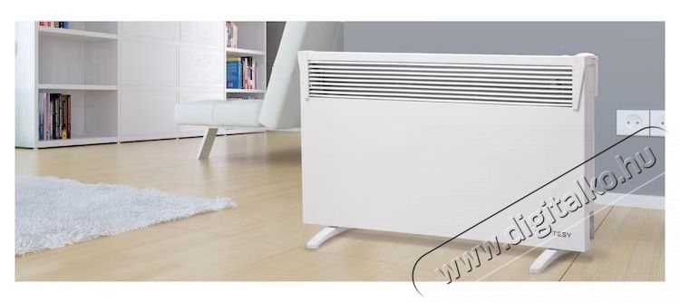 Tesy HeatEco CN03200MIS F Elektromos konvektor, 2000 W, Mechanikus ir&aacute;ny&iacute;t&aacute;s, 6 teljes&iacute;tm&eacute;nyszint, IP24, Feh&eacute;r H&aacute;ztart&aacute;s / Otthon / K&uuml;lt&eacute;r - Fűt&eacute;s - Konvektor - 537485