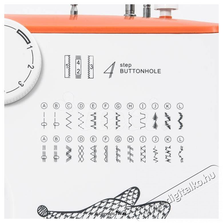 Texi Fox 25 varr&oacute;g&eacute;p H&aacute;ztart&aacute;s / Otthon / K&uuml;lt&eacute;r - Varr&oacute;g&eacute;p - 526456