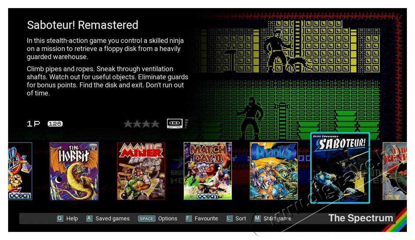 The Spectrum retro konzol Iroda &eacute;s sz&aacute;m&iacute;t&aacute;stechnika - J&aacute;t&eacute;k konzol - Kieg&eacute;sz&iacute;tő - 520987