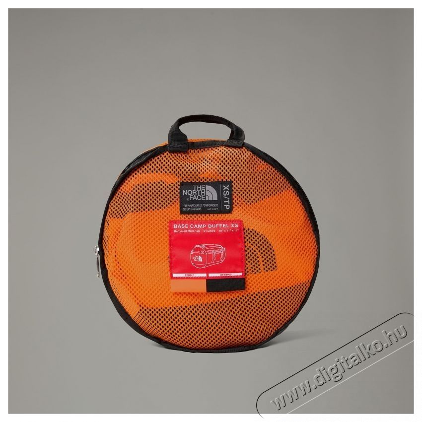 The North Face Base Camp Duffel XS utaz&oacute;t&aacute;ska, narancss&aacute;rga H&aacute;ztart&aacute;s / Otthon / K&uuml;lt&eacute;r - J&aacute;t&eacute;k / Sport - Kieg&eacute;sz&iacute;tő - 533869