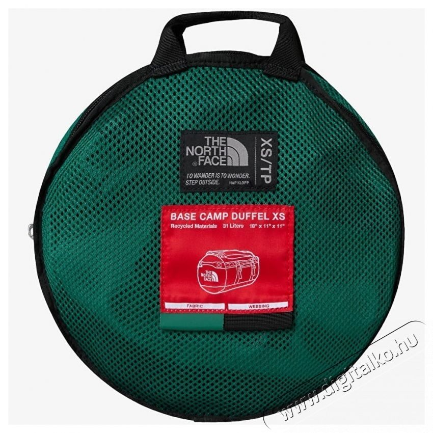 The North Face Face Base Camp Duffel XS, z&ouml;ld  sportt&aacute;ska Fot&oacute;-Vide&oacute; kieg&eacute;sz&iacute;tők - Fot&oacute;-vide&oacute; t&aacute;ska / tok - Egy&eacute;b t&aacute;ska / tok - 533870