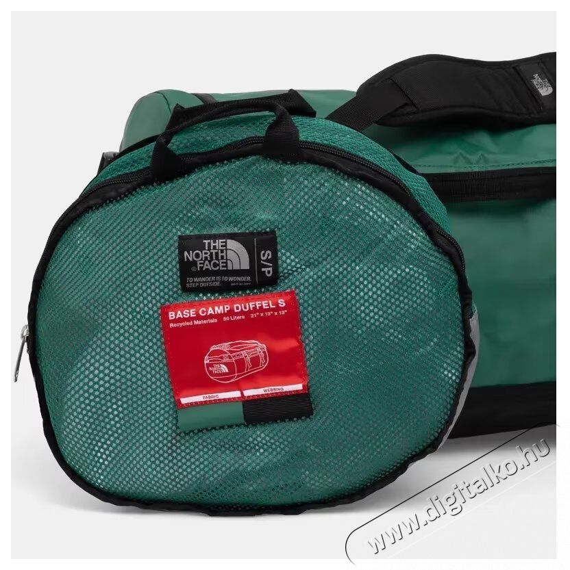 The North Face Base Camp Duffel S sportt&aacute;ska, z&ouml;ld Fot&oacute;-Vide&oacute; kieg&eacute;sz&iacute;tők - Fot&oacute;-vide&oacute; t&aacute;ska / tok - K&eacute;zi &eacute;s v&aacute;llt&aacute;ska - 537499