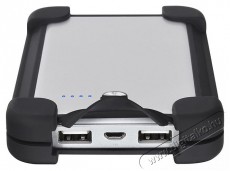 Thermaltake P1-PRO 7000mAh powerbank - ezüst Mobil / Kommunikáció / Smart - Powerbank / Külső akkumulátor és töltő - 380380