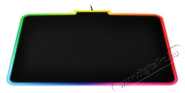 Thermaltake Ttesports Draconem RGB Hard Edition világító gamer egérpad Iroda és számítástechnika - Egér - Egérpad - 380384