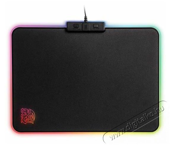 Thermaltake Ttesports Draconem RGB Touch világító gamer egérpad Iroda és számítástechnika - Egér - Egérpad - 380385