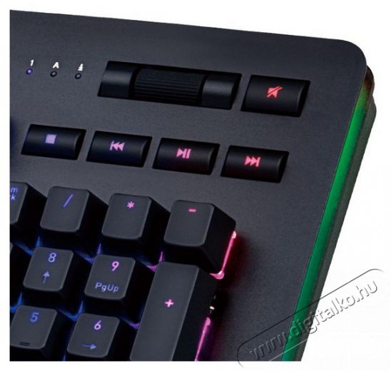 Thermaltake Ttesports Level 20 RGB USB gamer billentyűzet Iroda és számítástechnika - Billentyűzet / billentyűzet szett - Vezetékes - 380391