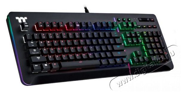 Thermaltake Ttesports Level 20 RGB USB gamer billentyűzet Iroda és számítástechnika - Billentyűzet / billentyűzet szett - Vezetékes - 380391