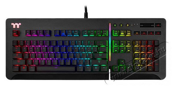 Thermaltake Ttesports Level 20 RGB USB gamer billentyűzet Iroda és számítástechnika - Billentyűzet / billentyűzet szett - Vezetékes - 380391