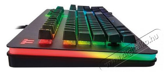 Thermaltake Ttesports Level 20 RGB Titanium USB mechanikus gamer billentyűzet Iroda és számítástechnika - Billentyűzet / billentyűzet szett - Vezetékes - 380393