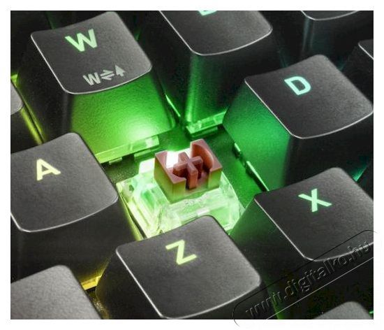 Thermaltake Ttesports Neptune Elite RGB HUN USB mechanikus gamer billentyűzet Brown kapcsolóval Iroda és számítástechnika - Billentyűzet / billentyűzet szett - Vezetékes - 380396