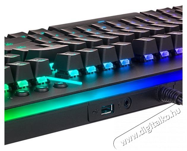 Thermaltake Ttesports Level 20 RGB US USB mechanikus gamer billentyűzet Iroda és számítástechnika - Billentyűzet / billentyűzet szett - Vezetékes - 380394