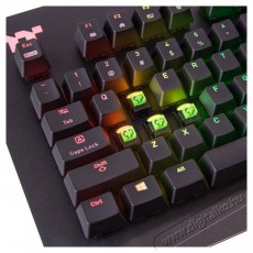 Thermaltake Ttesports Level 20 RGB US USB mechanikus gamer billentyűzet Iroda és számítástechnika - Billentyűzet / billentyűzet szett - Vezetékes - 380394