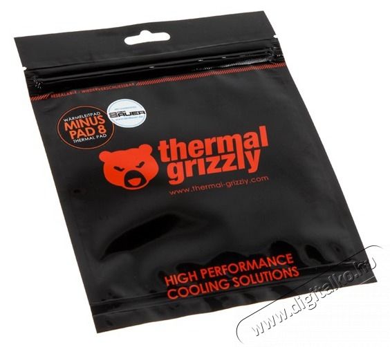 THERMAL GRIZZLY Minus Pad 8 100 x 100 x 2 mm hővezető lap Iroda &eacute;s sz&aacute;m&iacute;t&aacute;stechnika - Egy&eacute;b sz&aacute;m&iacute;t&aacute;stechnikai term&eacute;k - 457574