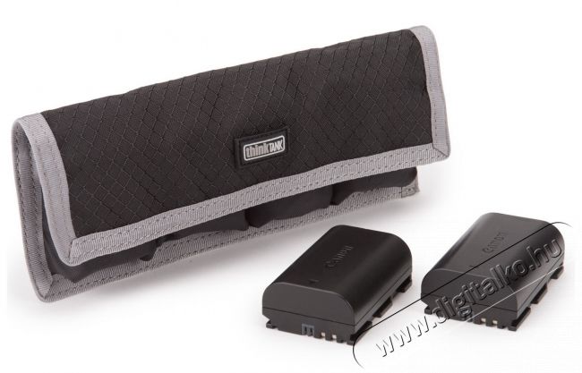 ThinkTank DSLR Battery Holder 4 - fekete/szürke Fotó-Videó kiegészítők - Egyéb fotó-videó kiegészítő - Egyéb - 303906