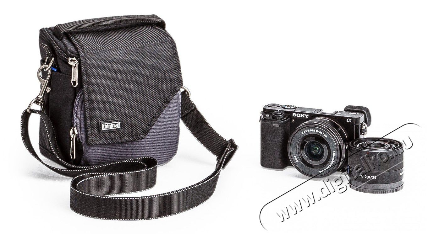 ThinkTank Mirrorless Mover 10 válltáska - fekete/szénszürke Fotó-Videó kiegészítők - Fotó-videó táska / tok - Kézi és válltáska - 303918