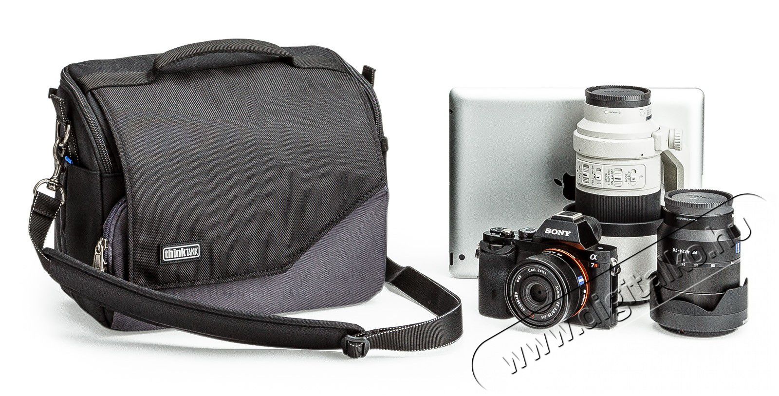 ThinkTank Mirrorless Mover 30i válltáska - fekete/szénszürke Fotó-Videó kiegészítők - Fotó-videó táska / tok - Kézi és válltáska - 303924