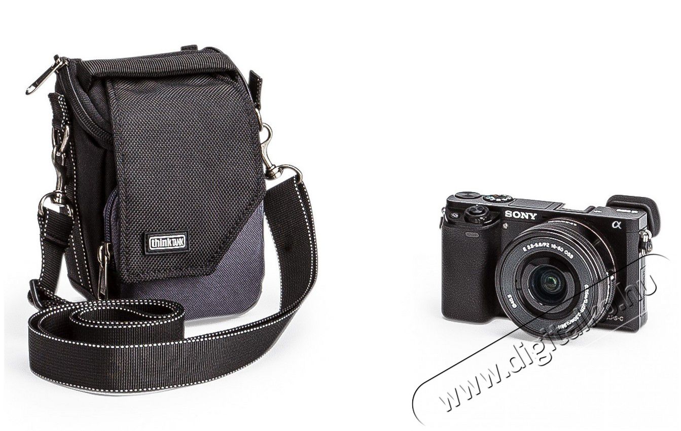 ThinkTank Mirrorless Mover 5 válltáska - fekete/szénszürke Fotó-Videó kiegészítők - Fotó-videó táska / tok - Kézi és válltáska - 303926