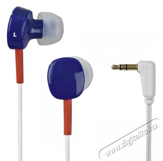 THOMSON EAR 3056 In-Ear fülhallgató - kék/piros Audio-Video / Hifi / Multimédia - Fül és Fejhallgatók - Fülhallgató mikrofonnal / headset - 308327