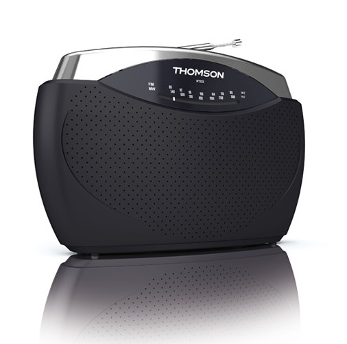 THOMSON RT222 táska rádió - ezüst Audio-Video / Hifi / Multimédia - Rádió / órás rádió - Munka és szabadidő rádió - 316923