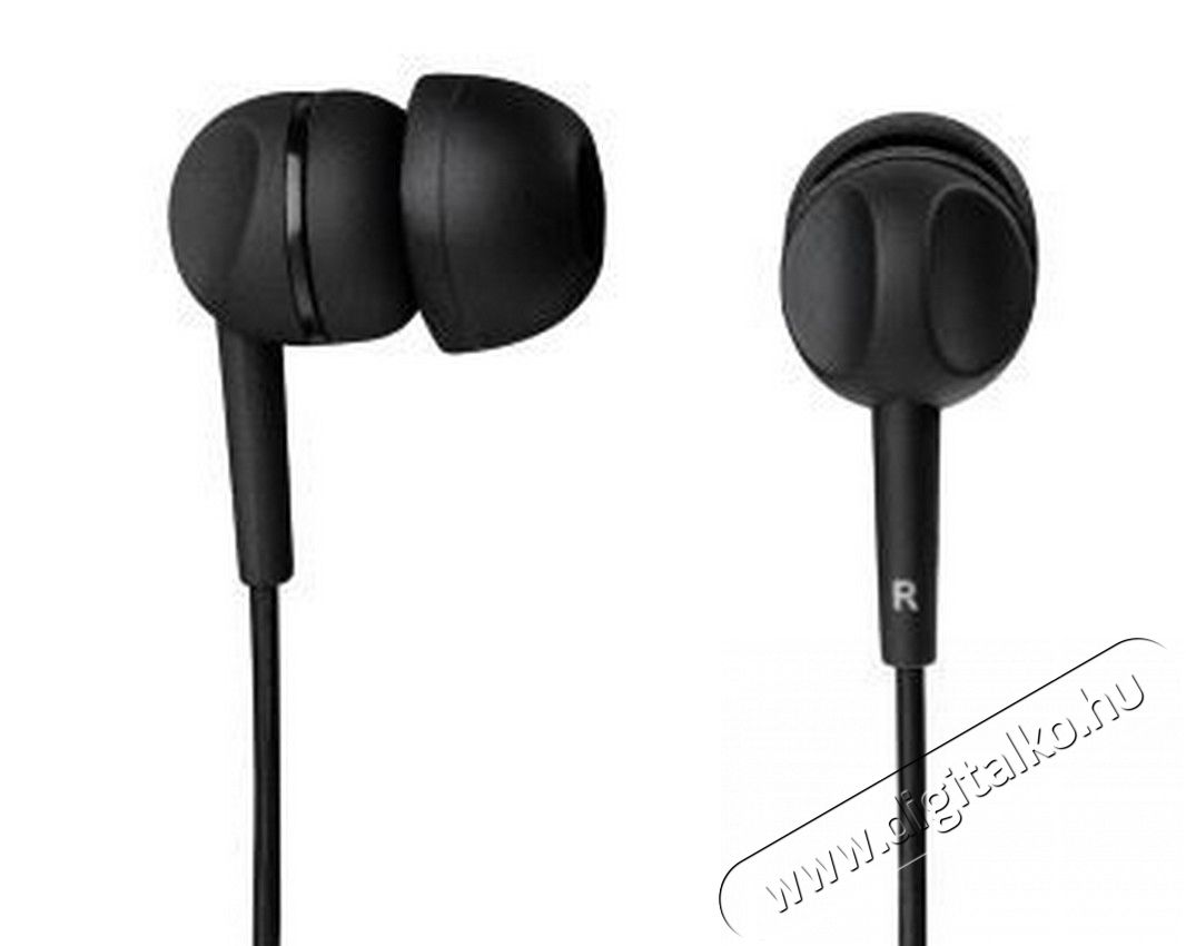 THOMSON EAR 3005 In-Ear fülhallgató (132479) - fekete Audio-Video / Hifi / Multimédia - Fül és Fejhallgatók - Fülhallgató mikrofonnal / headset - 297554