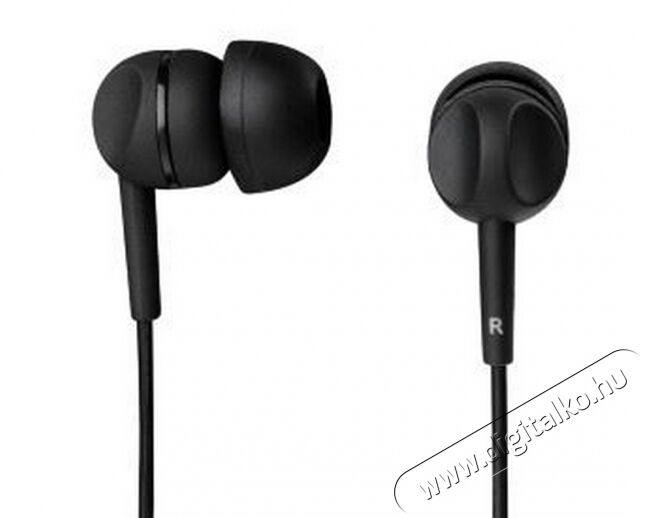 THOMSON EAR 3005 In-Ear fülhallgató (132479) - fekete Audio-Video / Hifi / Multimédia - Fül és Fejhallgatók - Fülhallgató mikrofonnal / headset - 297554