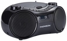 THOMSON RCD210U hordozható rádió - fekete Audio-Video / Hifi / Multimédia - Hordozható CD / DVD / Multimédia készülék - Hordozható CD / Multimédia rádiómagnó / Boombox - 341470