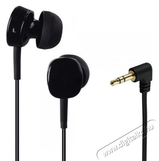THOMSON EAR 3056 In-Ear fülhallgató - fekete Audio-Video / Hifi / Multimédia - Fül és Fejhallgatók - Fülhallgató mikrofonnal / headset - 308328
