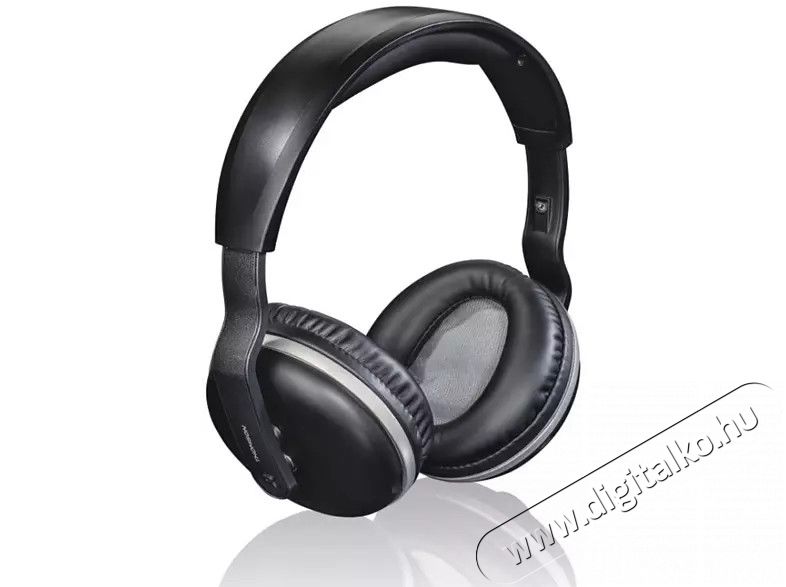 THOMSON WHP3321BK Vezeték nélküli fejhallgató - fekete (131985) Audio-Video / Hifi / Multimédia - Fül és Fejhallgatók - Fejhallgató - 371767