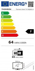 THOMSON 50  50QG6C14 Televíziók - LED televízió - UHD 4K felbontású - 506113