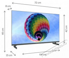 THOMSON 65  65UG4S14 Televíziók - LED televízió - UHD 4K felbontású - 506111