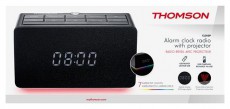 THOMSON CL-300P fekete rádiós projektoros ébresztőóra Háztartás / Otthon / Kültér - Óra - Ébresztőóra - 507000