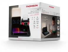 THOMSON CL800I ébresztőóra és telefontöltő Háztartás / Otthon / Kültér - Óra - Ébresztőóra - 506996
