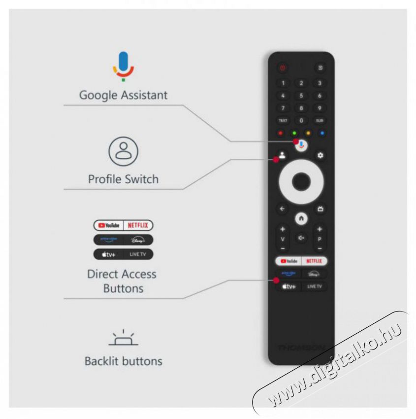 THOMSON 100QG7S14 Telev&iacute;zi&oacute;k - LED telev&iacute;zi&oacute; - UHD 4K felbont&aacute;s&uacute; - 512502