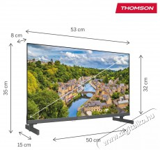 THOMSON 24  24HQG3S15C 12V Televíziók - LED televízió - 720p HD Ready felbontású - 530734