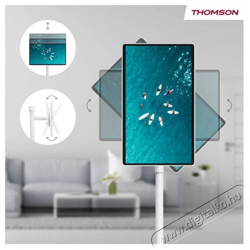 THOMSON 27  27FE7M45 Telev&iacute;zi&oacute;k - LED telev&iacute;zi&oacute; - 1080p Full HD felbont&aacute;s&uacute; - 530732