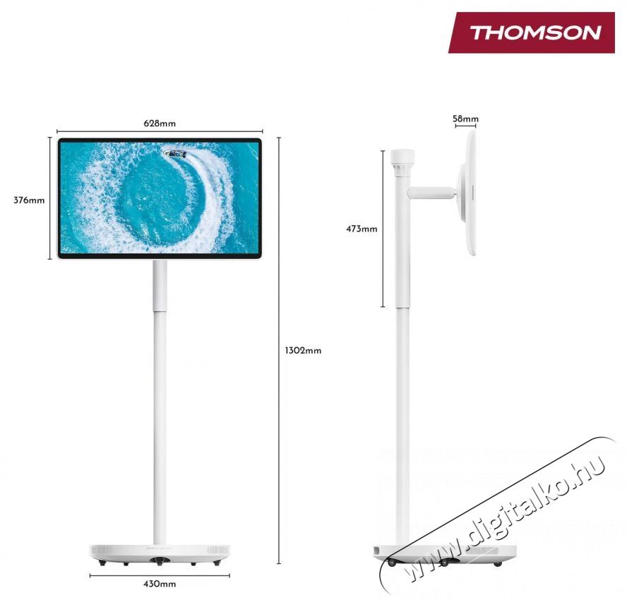 THOMSON 27  27UE7M45 Telev&iacute;zi&oacute;k - LED telev&iacute;zi&oacute; - UHD 4K felbont&aacute;s&uacute; - 530731