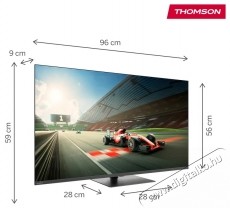 THOMSON 43QG7C04 Telev&iacute;zi&oacute;k - LED telev&iacute;zi&oacute; - UHD 4K felbont&aacute;s&uacute; - 519229