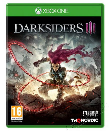 THQ Darksiders 3 XBOX One játékszoftver Iroda és számítástechnika - Játék konzol - Xbox One játék - 389497
