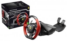 Thrustmaster Ferrari 458 Spider versenykormány Xbox One pedál+kormány (4460105) Iroda és számítástechnika - Játék konzol - Kontroller - 325058
