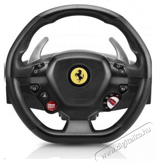 Thrustmaster 4160672 Ferrari 488 T80 GTB Edition PC/PS4/PS5 versenykormány Iroda és számítástechnika - Játék konzol - Kontroller - 379903